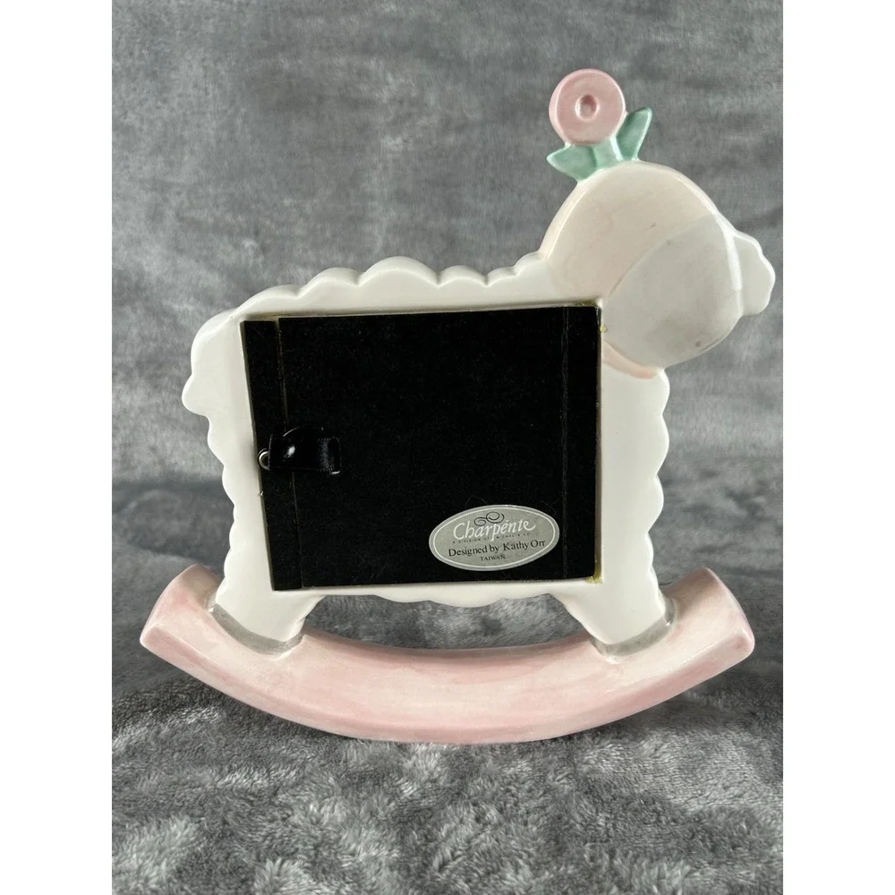Charpente Lamb Ceramic Picture Frame Designed By Kathy Orr Nursery Decor Baby